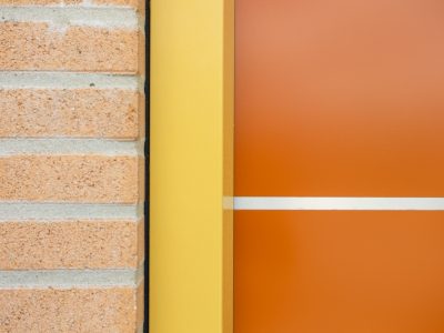 Oranje kunststof voordeur in Hoorn - DEZA Kozijnen - Details